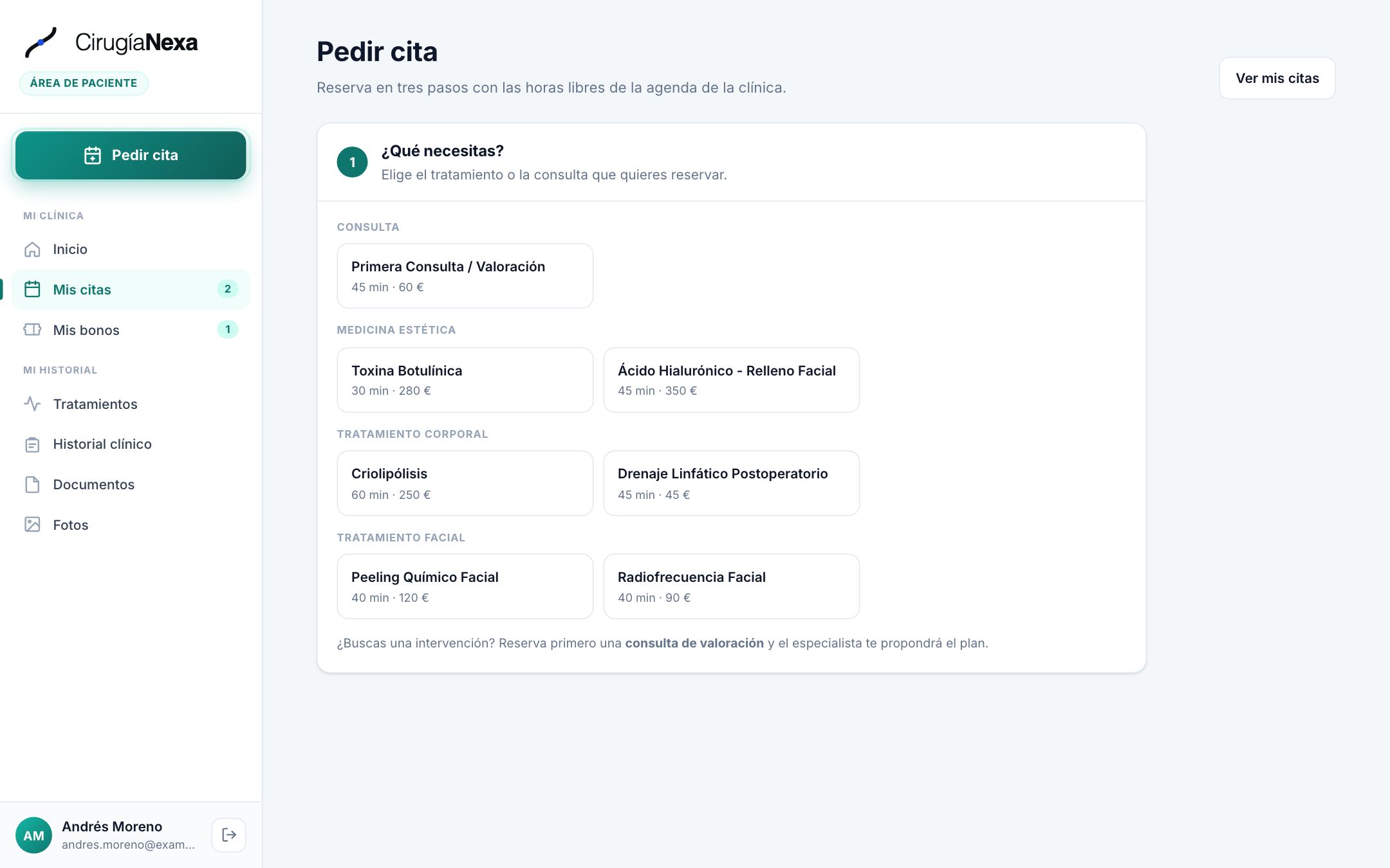 Online booking with real-time availability